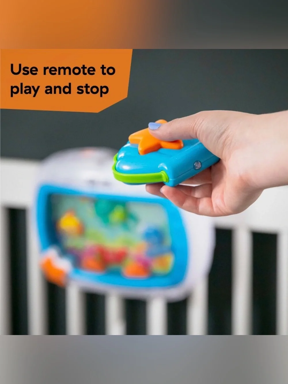 Baby Einstein musical crib toy